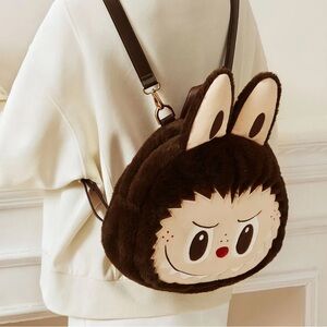 NEW! POP MART LABUBU Big Head Backpack Classic Bag Series